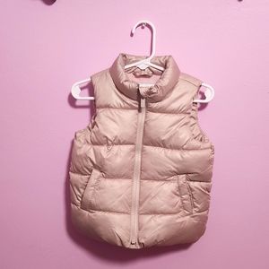 Old Navy 18-24M Girls Winter Fleece Lined Vest